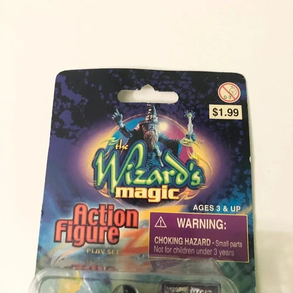 Vtg The Wizards Magic Toy Action Figure Play  Set Warlock Fantasy Medieval Toy - Picture 3 of 16
